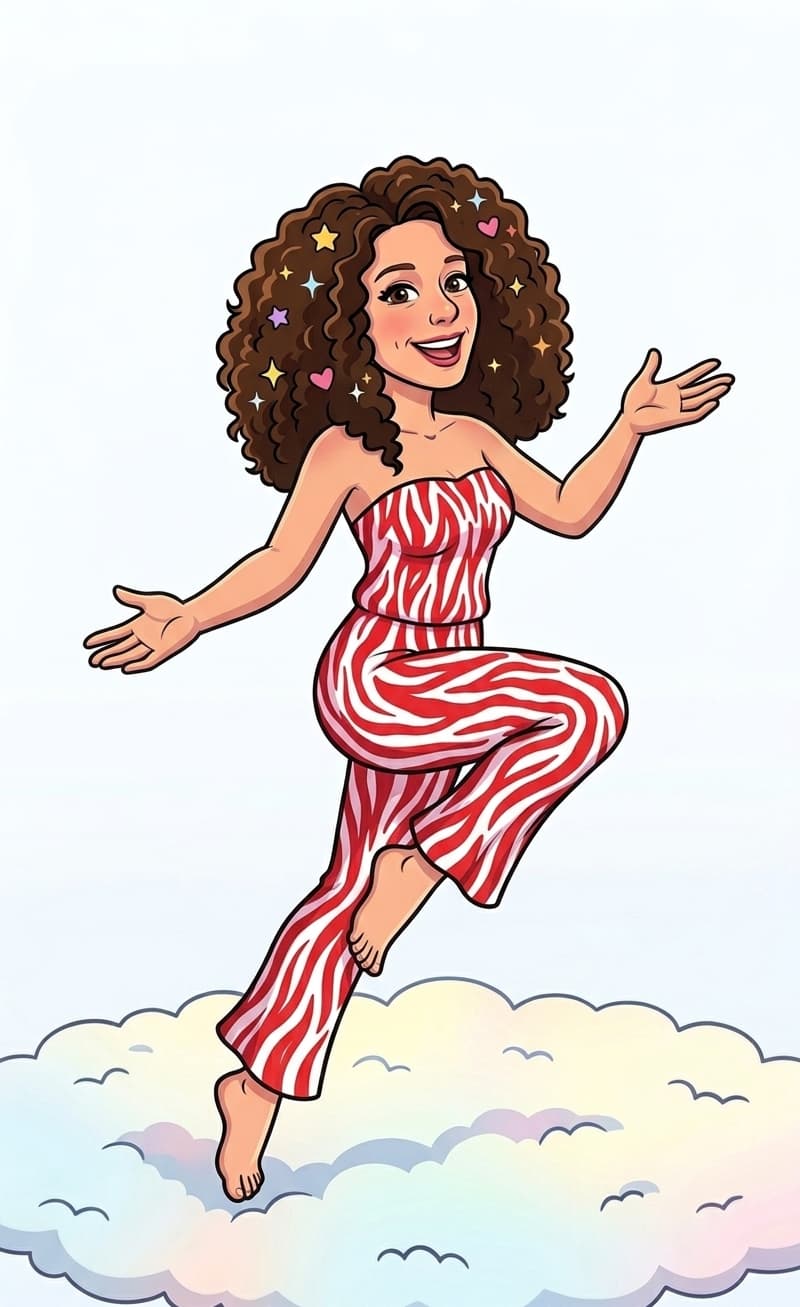 Illustration of Corinne Sunshine